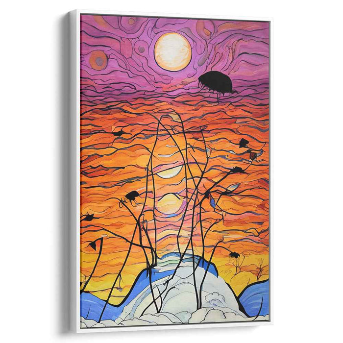 Line Art Sunset #203