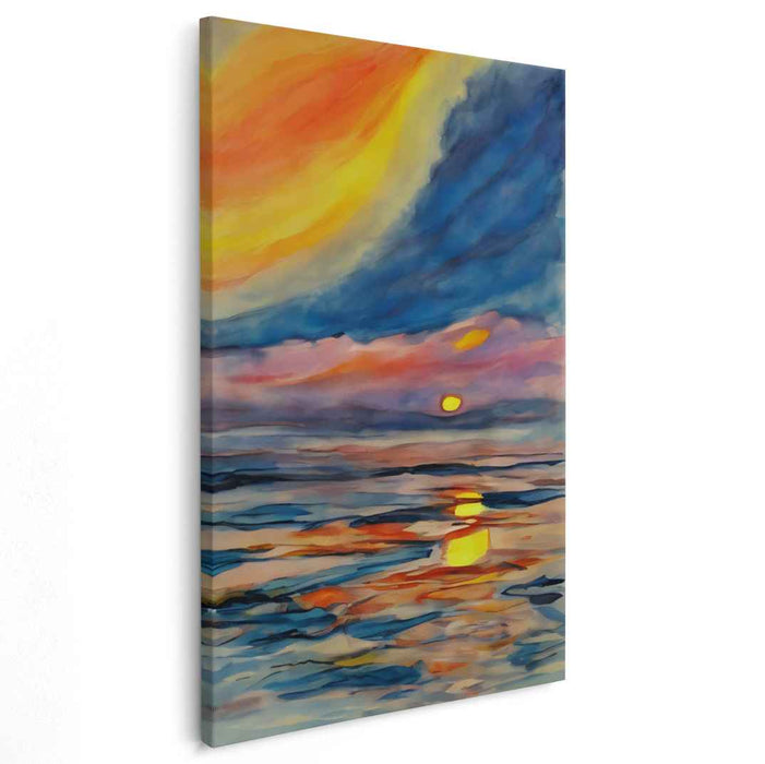 Line Art Sunset #205