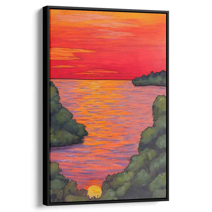 Line Art Sunset #210