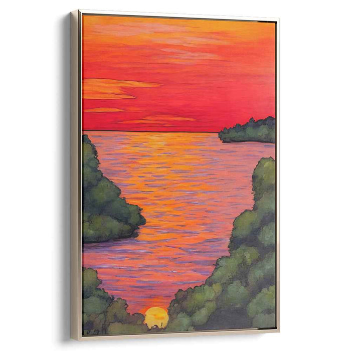 Line Art Sunset #210