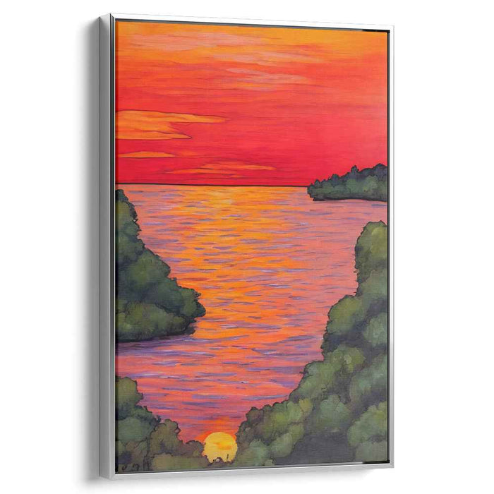 Line Art Sunset #210