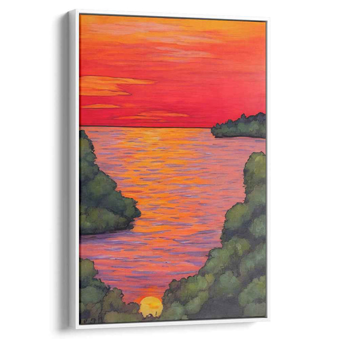 Line Art Sunset #210