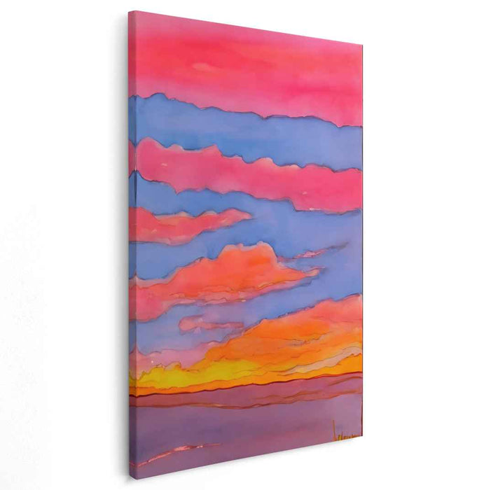 Line Art Sunset #253