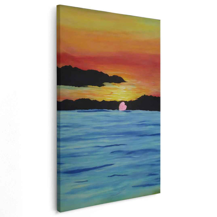 Line Art Sunset #255