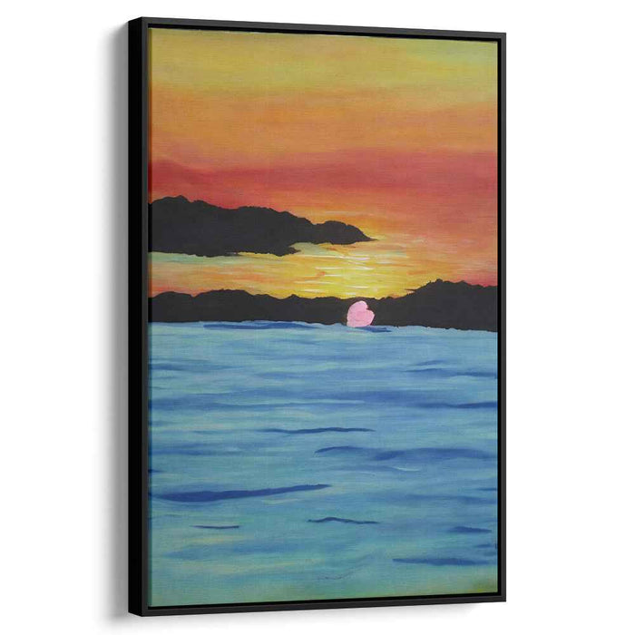 Line Art Sunset #255