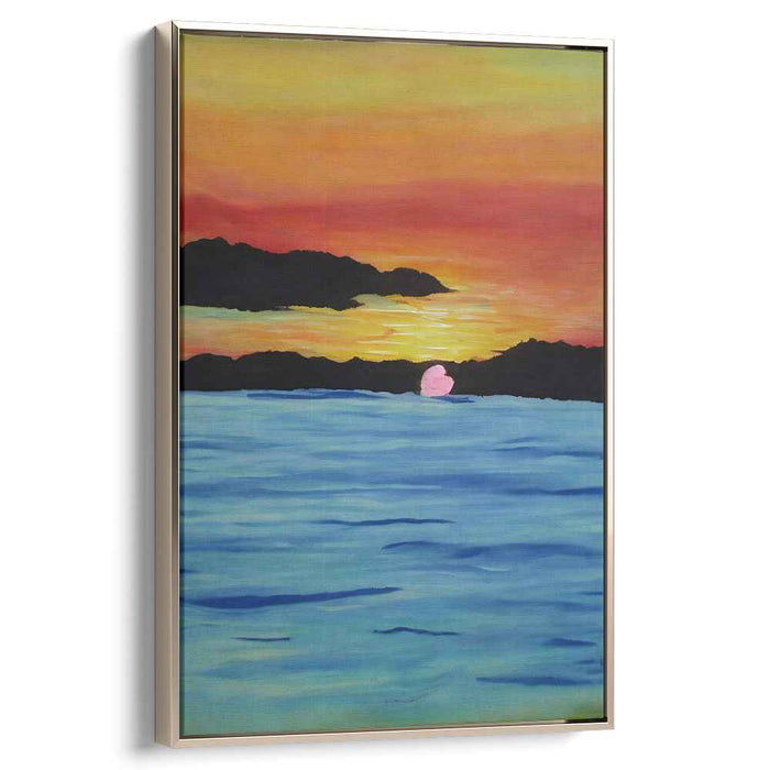 Line Art Sunset #255