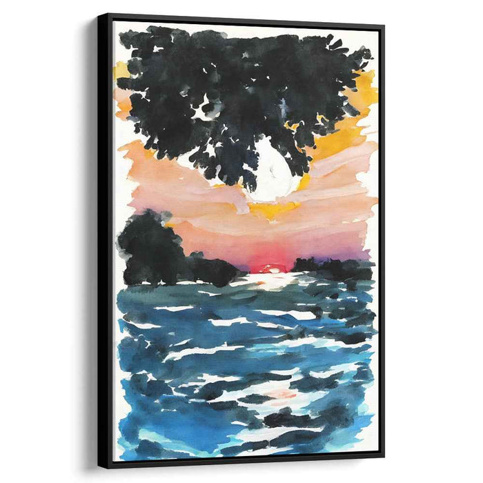 Watercolor Reflections Canvas Art: Watercolor Reflections Canvas Art