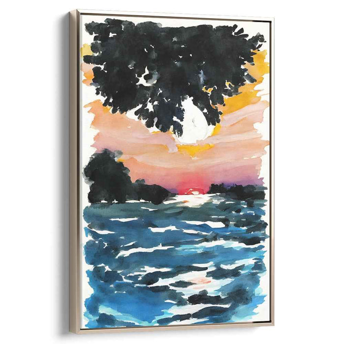 Watercolor Reflections Canvas Art: Watercolor Reflections Canvas Art