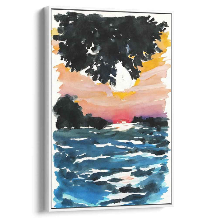 Watercolor Reflections Canvas Art: Watercolor Reflections Canvas Art