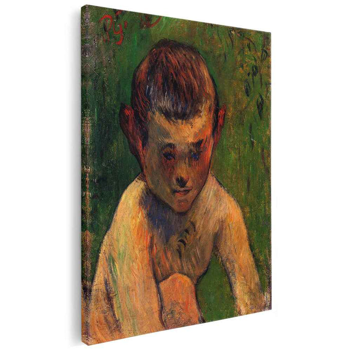 Little breton bather (1888) by Paul Gauguin