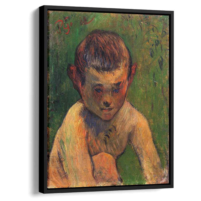 Little breton bather (1888) by Paul Gauguin