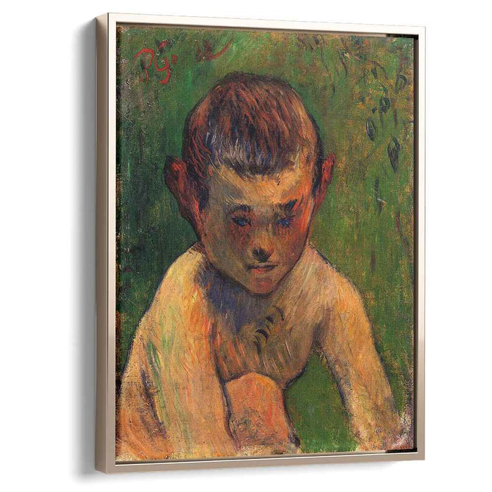 Little breton bather (1888) by Paul Gauguin