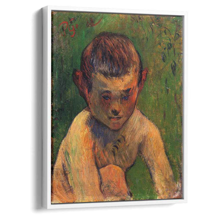 Little breton bather (1888) by Paul Gauguin