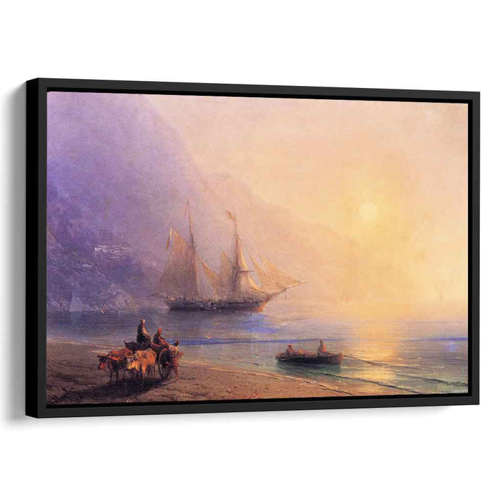 Loading Provisions off the Crimean Coast (1876) by Ivan Aivazovsky