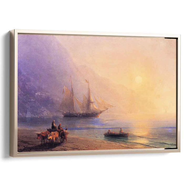 Loading Provisions off the Crimean Coast (1876) by Ivan Aivazovsky
