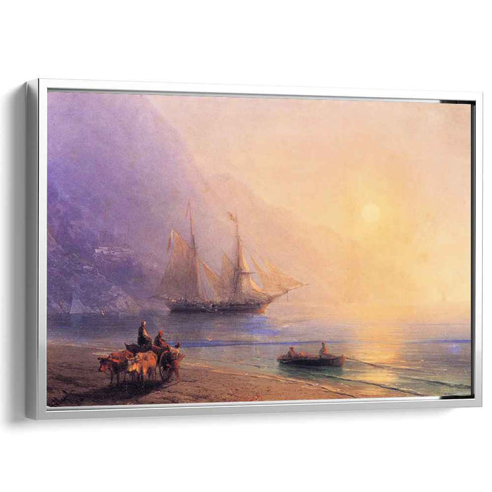 Loading Provisions off the Crimean Coast (1876) by Ivan Aivazovsky
