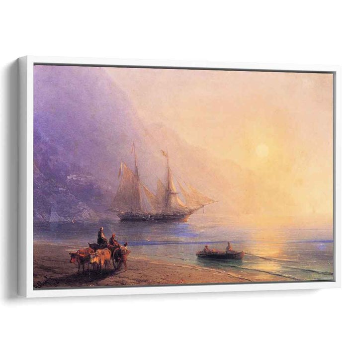Loading Provisions off the Crimean Coast (1876) by Ivan Aivazovsky