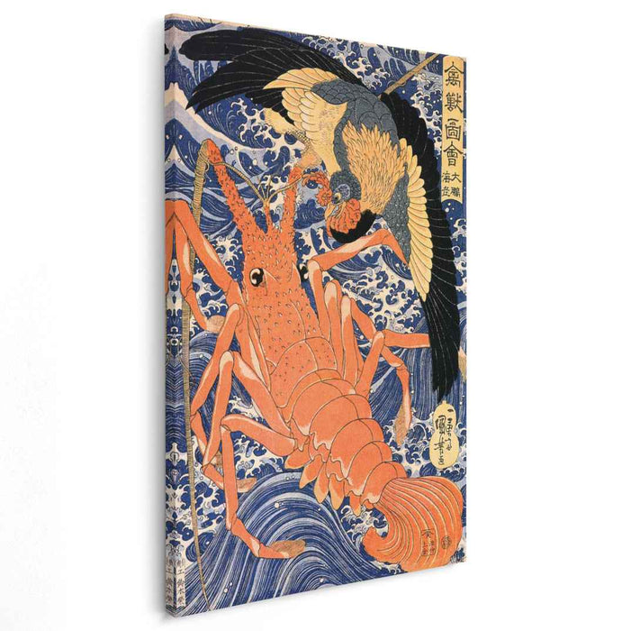 Lobster by Utagawa Kuniyoshi