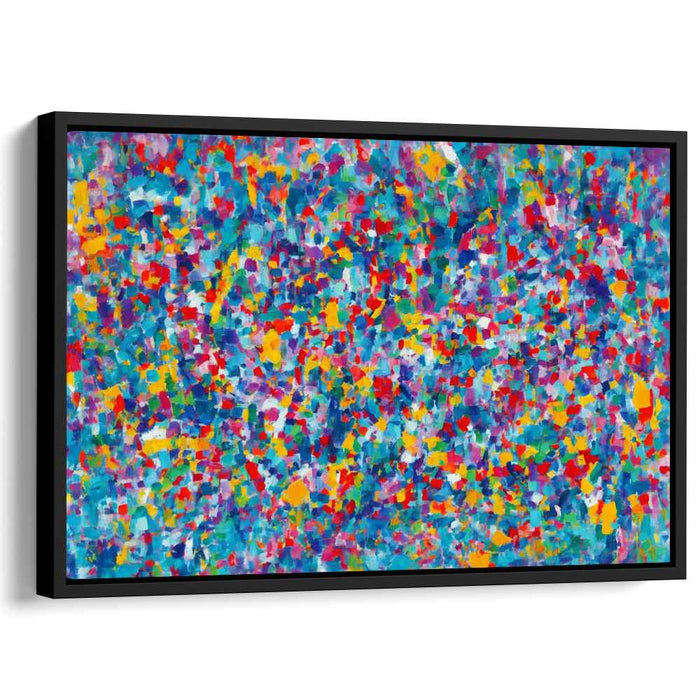 Vibrant Emotions on Canvas: Abstract Expressionist Canvas Art Print