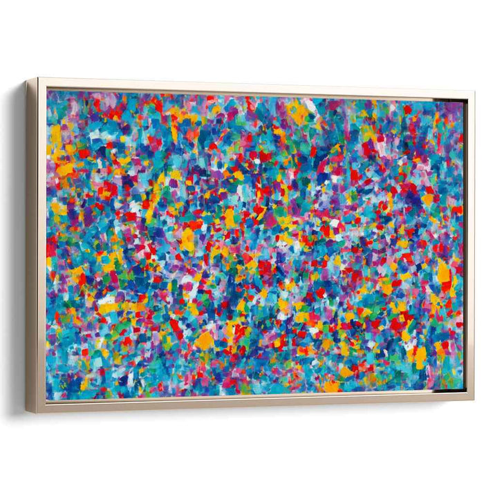Vibrant Emotions on Canvas: Abstract Expressionist Canvas Art Print