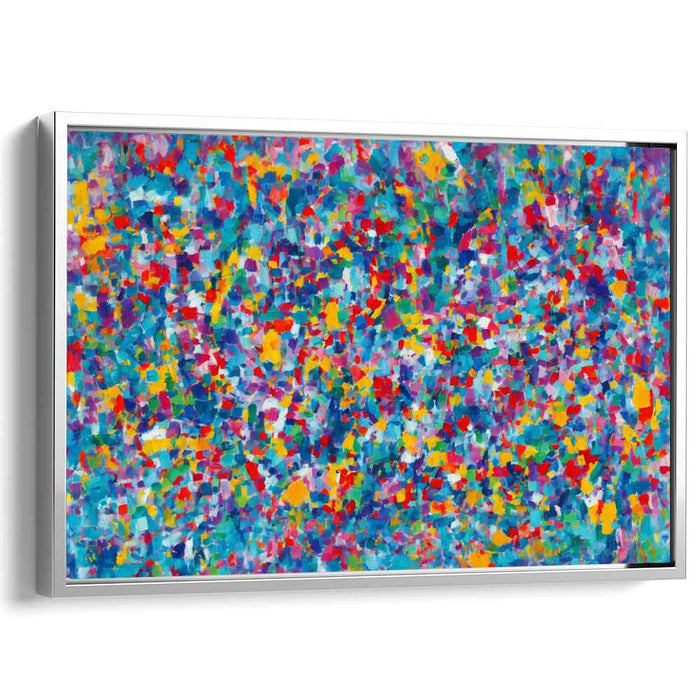 Vibrant Emotions on Canvas: Abstract Expressionist Canvas Art Print