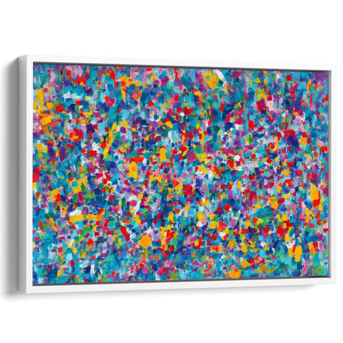 Vibrant Emotions on Canvas: Abstract Expressionist Canvas Art Print
