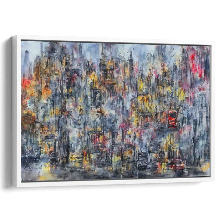Urbane Impressions: Impressionist Metropolis Canvas Art Print