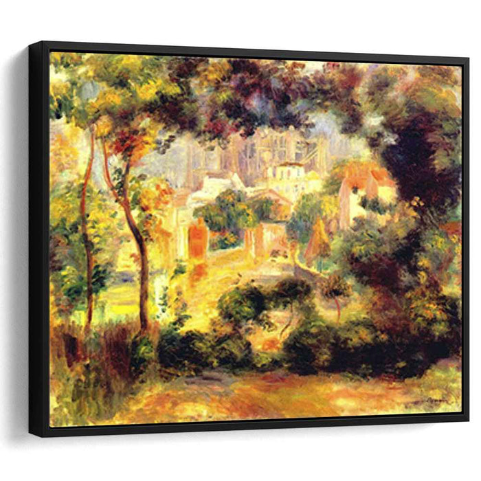 Looking out at the Sacre Coeur (1896) by Pierre-Auguste Renoir