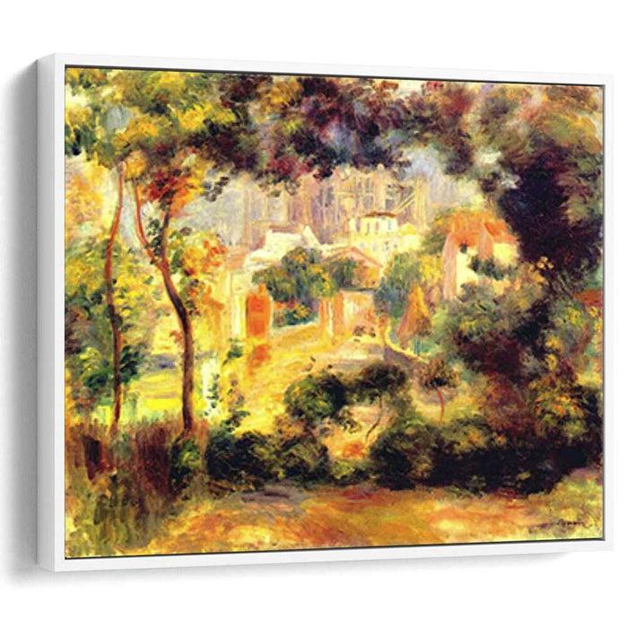 Looking out at the Sacre Coeur (1896) by Pierre-Auguste Renoir