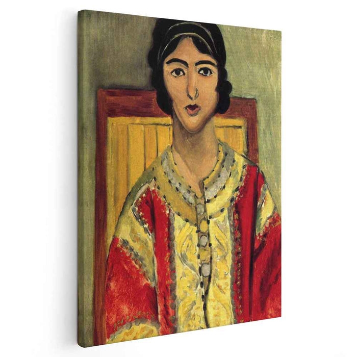 Lorette with a Red Dress (1917) by Henri Matisse