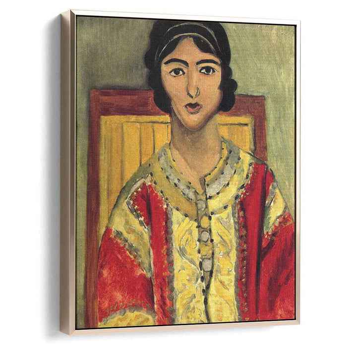 Lorette with a Red Dress (1917) by Henri Matisse