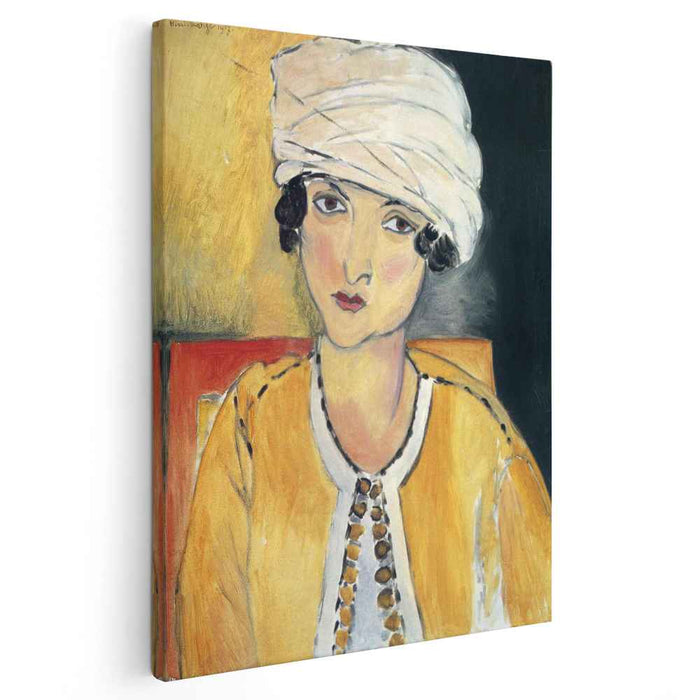 Lorette with Turban and Yellow Vest (1917) by Henri Matisse