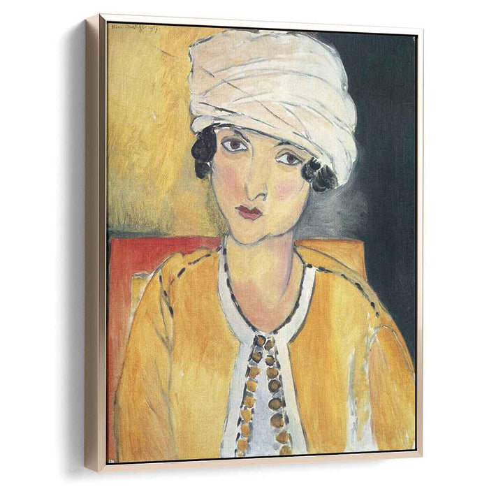 Lorette with Turban and Yellow Vest (1917) by Henri Matisse