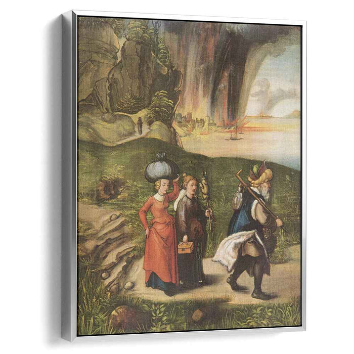Lot's escape (1496) by Albrecht Durer