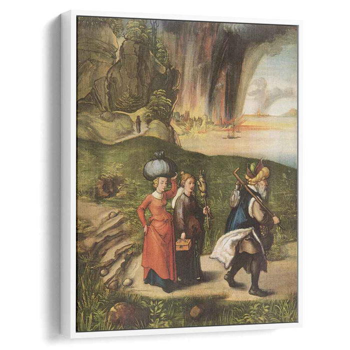 Lot's escape (1496) by Albrecht Durer