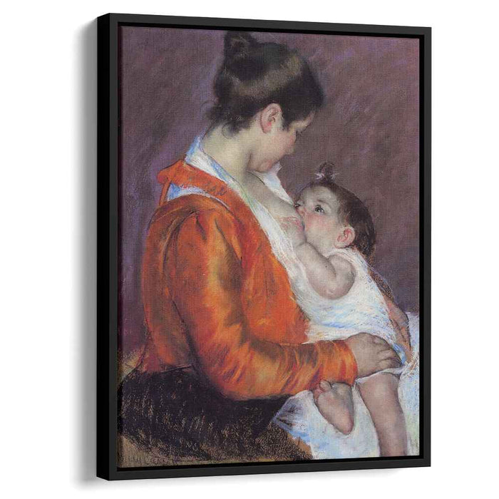 Louise Nursing Her Child (1898) by Mary Cassatt