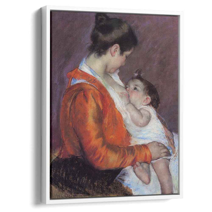 Louise Nursing Her Child (1898) by Mary Cassatt