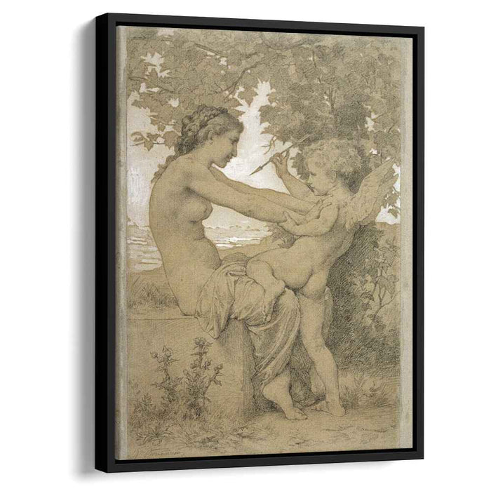 Love`s Resistance (1885) by William-Adolphe Bouguereau