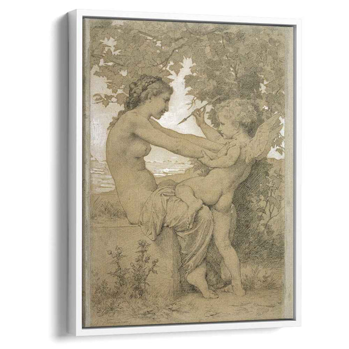 Love`s Resistance (1885) by William-Adolphe Bouguereau