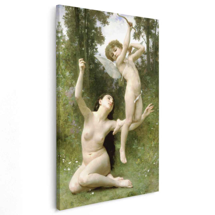 Love takes off (1901) by William-Adolphe Bouguereau