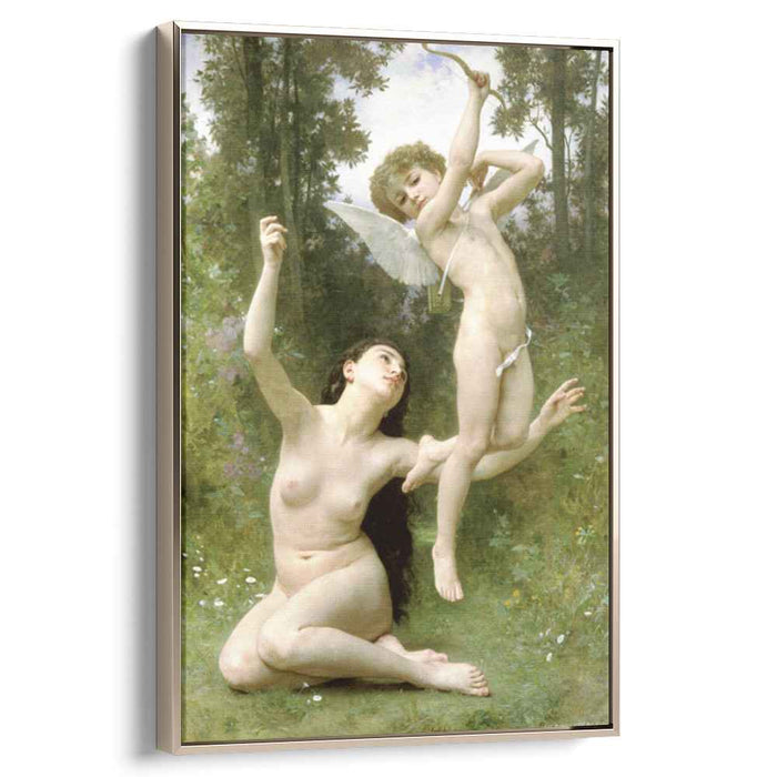 Love takes off (1901) by William-Adolphe Bouguereau