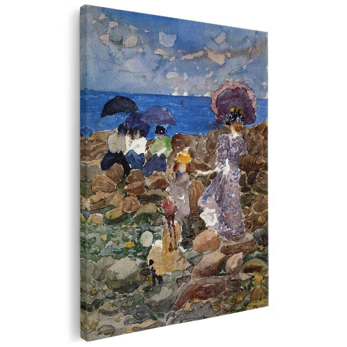 Low Tide (1897) by Maurice Prendergast