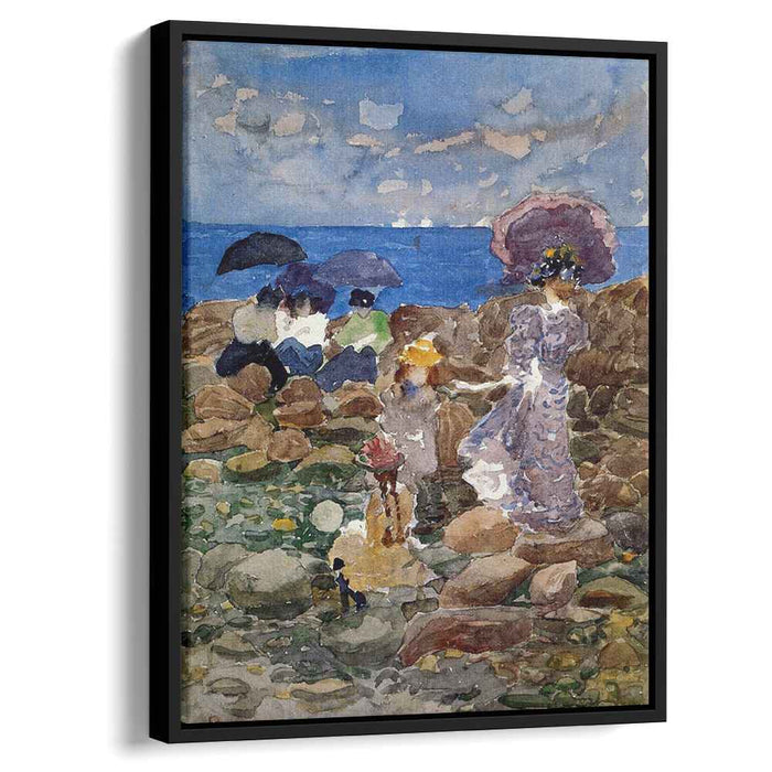 Low Tide (1897) by Maurice Prendergast