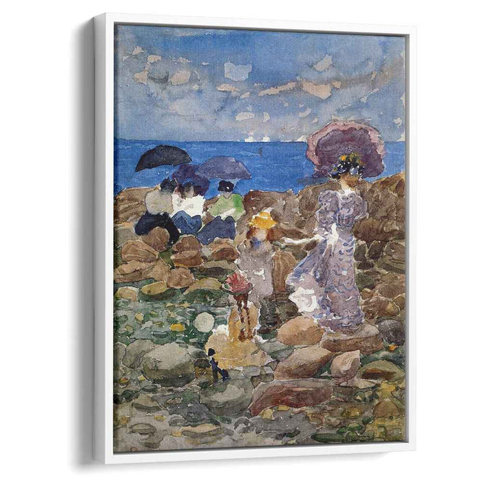 Low Tide (1897) by Maurice Prendergast