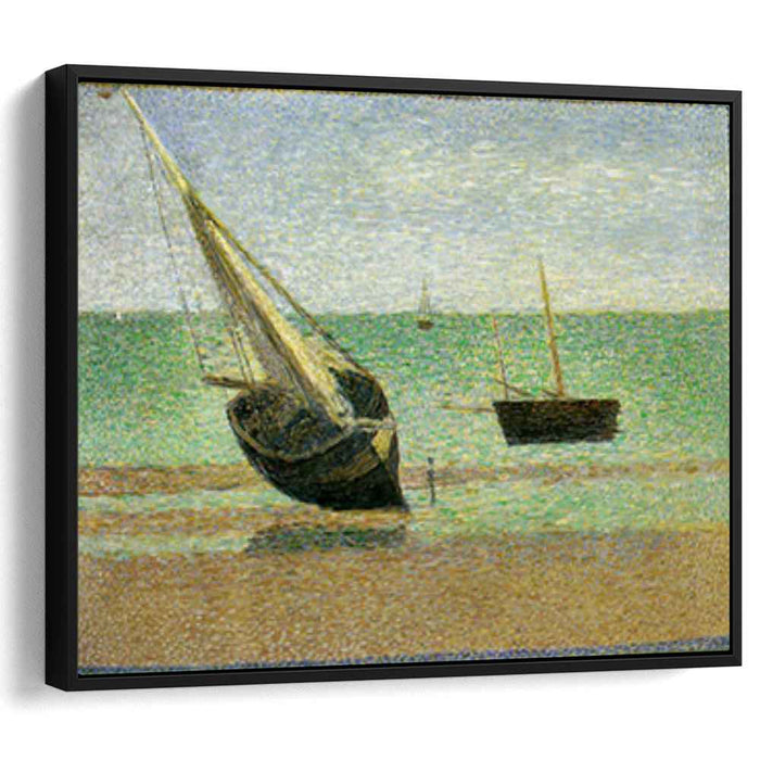 Low Tide at Grandcamp (1885) by Georges Seurat