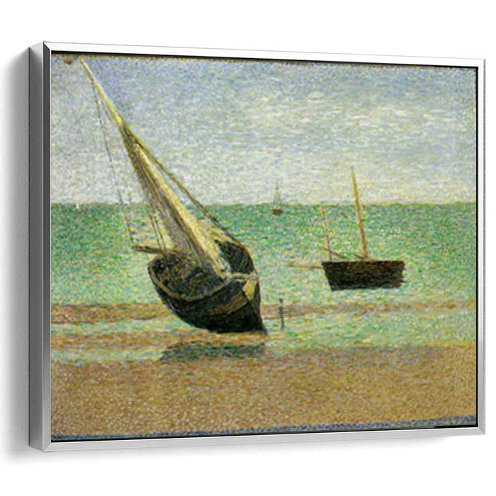 Low Tide at Grandcamp (1885) by Georges Seurat