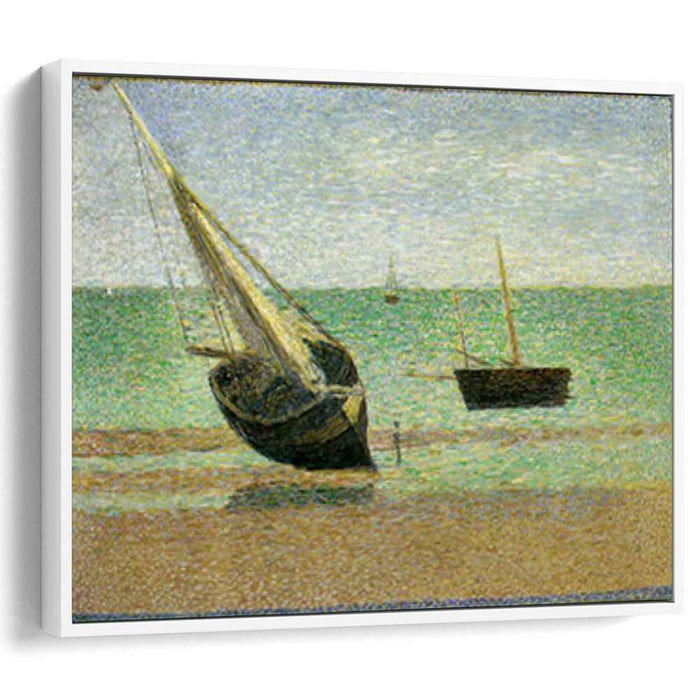 Low Tide at Grandcamp (1885) by Georges Seurat