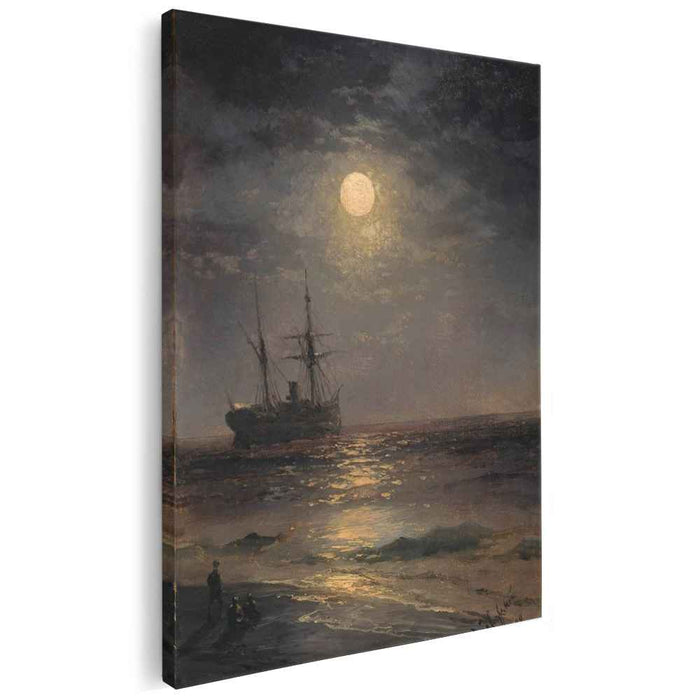 Lunar night (1899) by Ivan Aivazovsky