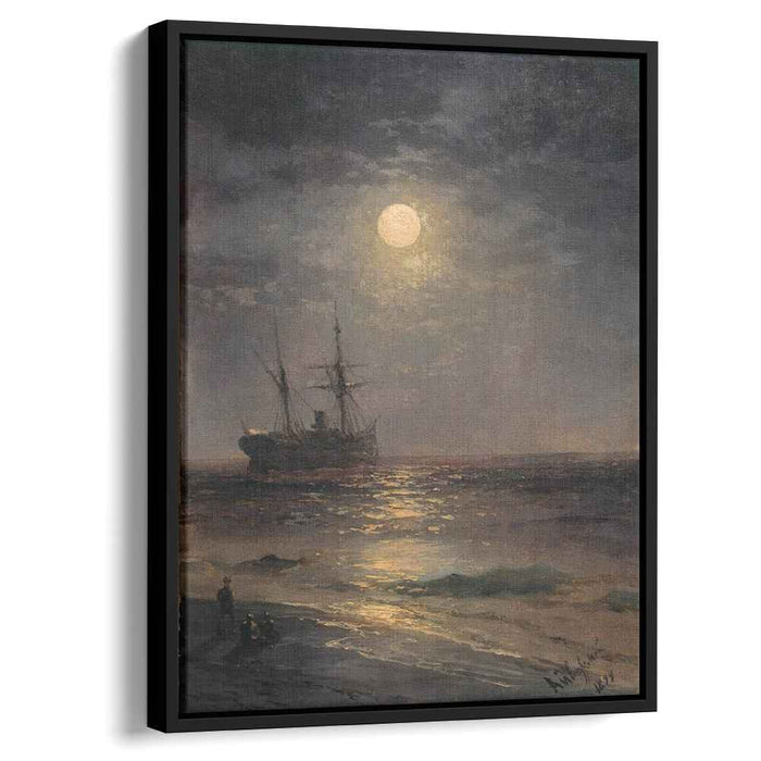 Lunar night (1899) by Ivan Aivazovsky