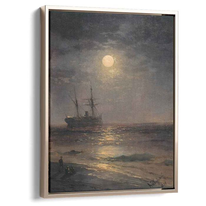 Lunar night (1899) by Ivan Aivazovsky